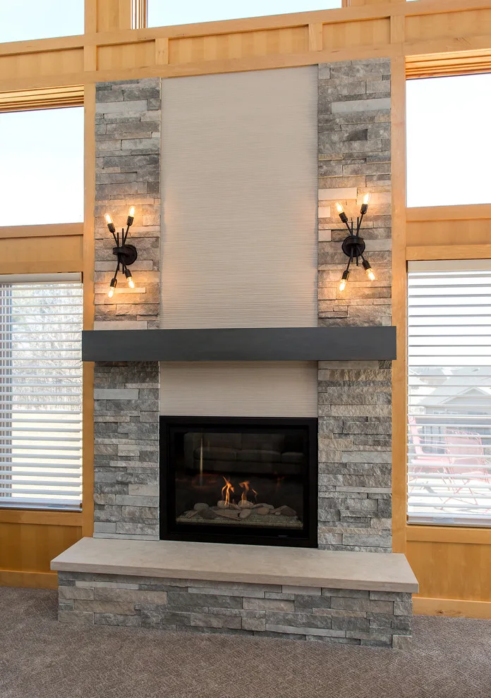 Fireplace Makeover by Red House Remodeling - Photo 4