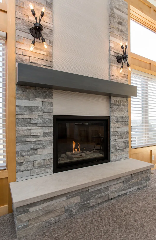 Fireplace Makeover by Red House Remodeling - Photo 5