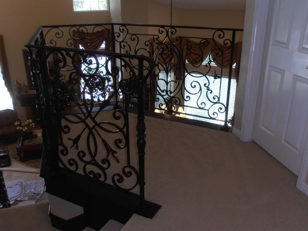 French-Inspired Staircase Railing by Naddour's Custom Metalworks/Baltic Iron Doors - Photo 11