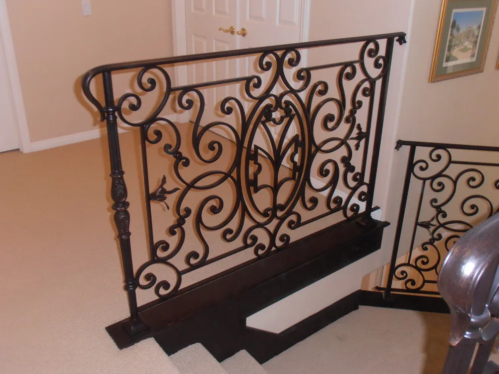 French-Inspired Staircase Railing by Naddour's Custom Metalworks/Baltic Iron Doors - Photo 3