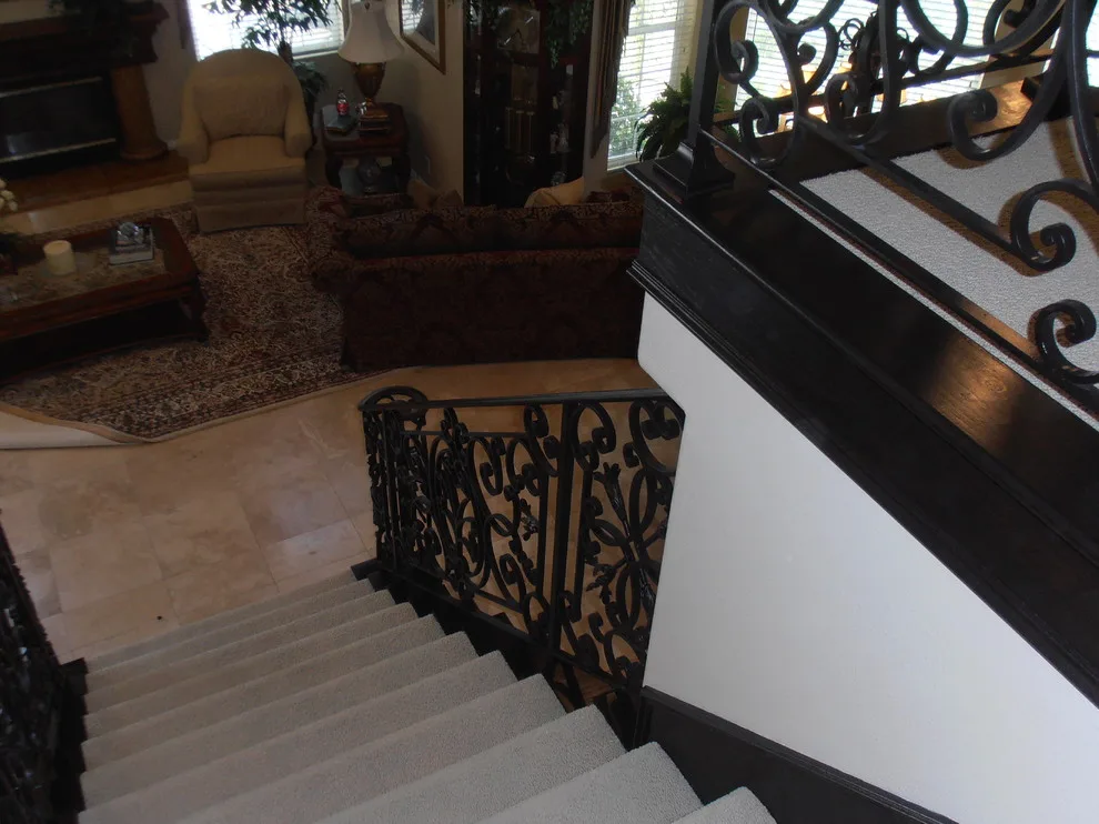French-Inspired Staircase Railing by Naddour's Custom Metalworks/Baltic Iron Doors - Photo 5