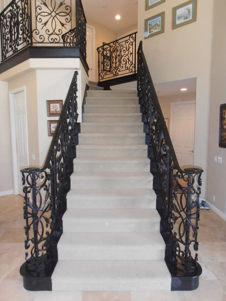 French-Inspired Staircase Railing by Naddour's Custom Metalworks/Baltic Iron Doors - Photo 16