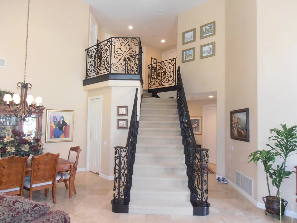 French-Inspired Staircase Railing by Naddour's Custom Metalworks/Baltic Iron Doors - Photo 10