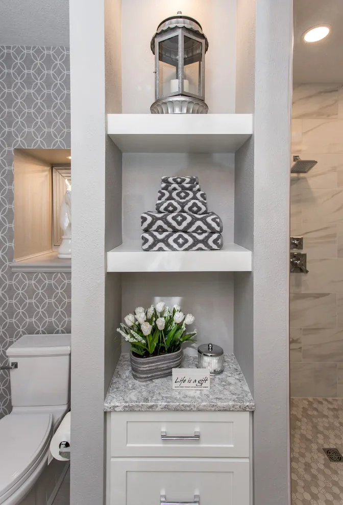 Unified Elegance: The Glam Bath's Spatial Transformation by Red House Remodeling - Photo 13