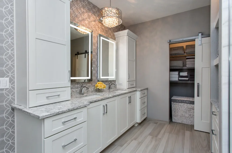 Unified Elegance: The Glam Bath's Spatial Transformation by Red House Remodeling - Photo 6