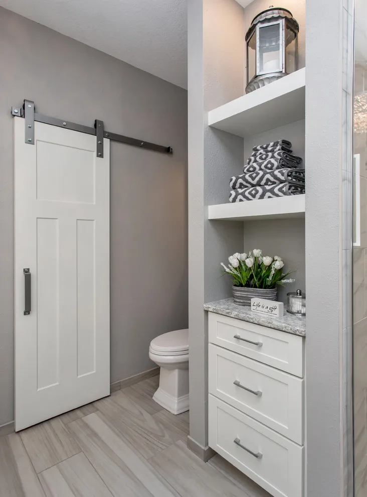 Unified Elegance: The Glam Bath's Spatial Transformation by Red House Remodeling - Photo 7