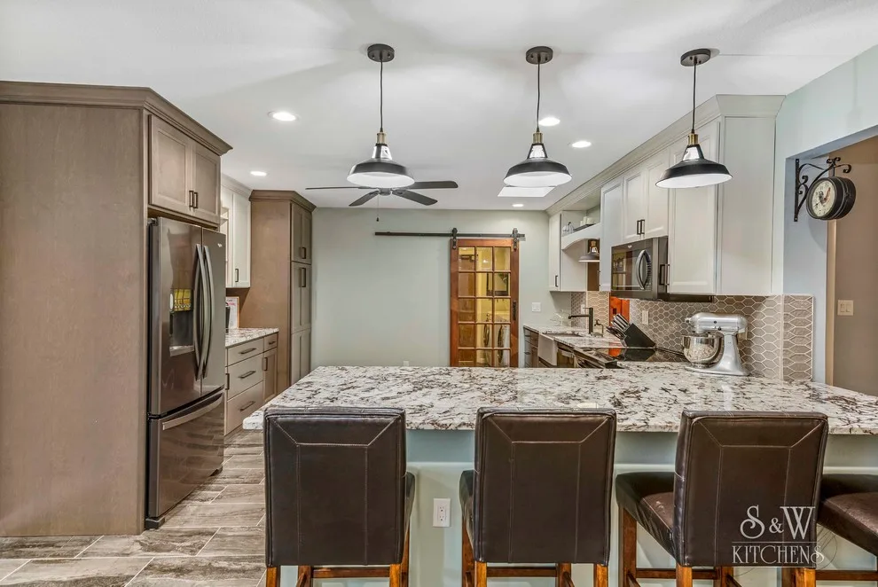 Practical Farmhouse Kitchen by Sarah Kraus Bartelson - S&W Kitchens - Photo 26