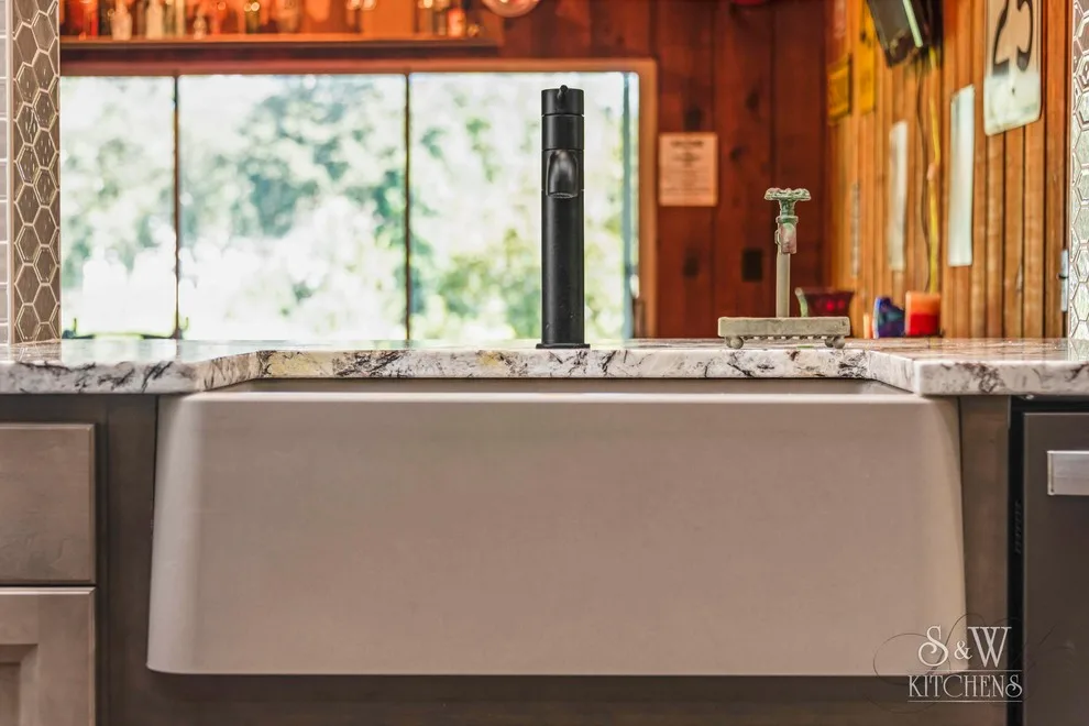Practical Farmhouse Kitchen by Sarah Kraus Bartelson - S&W Kitchens - Photo 3