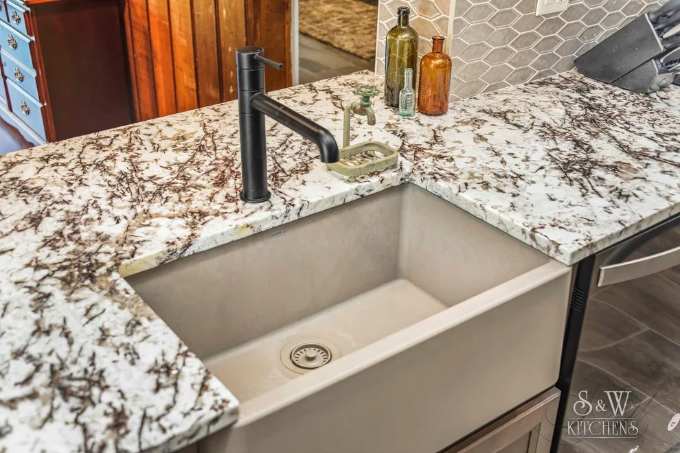 Practical Farmhouse Kitchen by Sarah Kraus Bartelson - S&W Kitchens - Photo 11