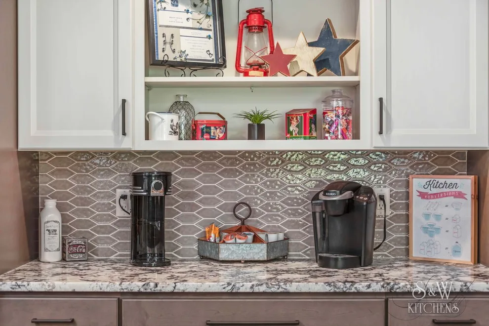 Practical Farmhouse Kitchen by Sarah Kraus Bartelson - S&W Kitchens - Photo 13