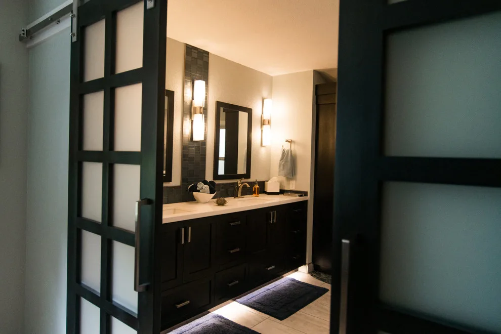 Master Bathroom at Gate House Court by Renaissance Remodeling - Photo 5