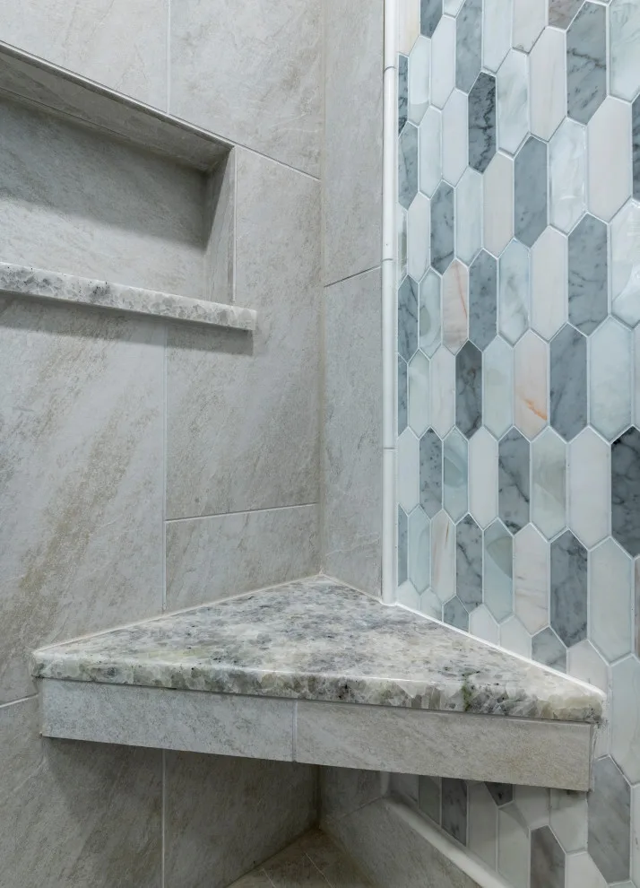 Gates Mills Primary and Guest Bathroom Remodel by Hurst Design Build Remodel - Photo 38