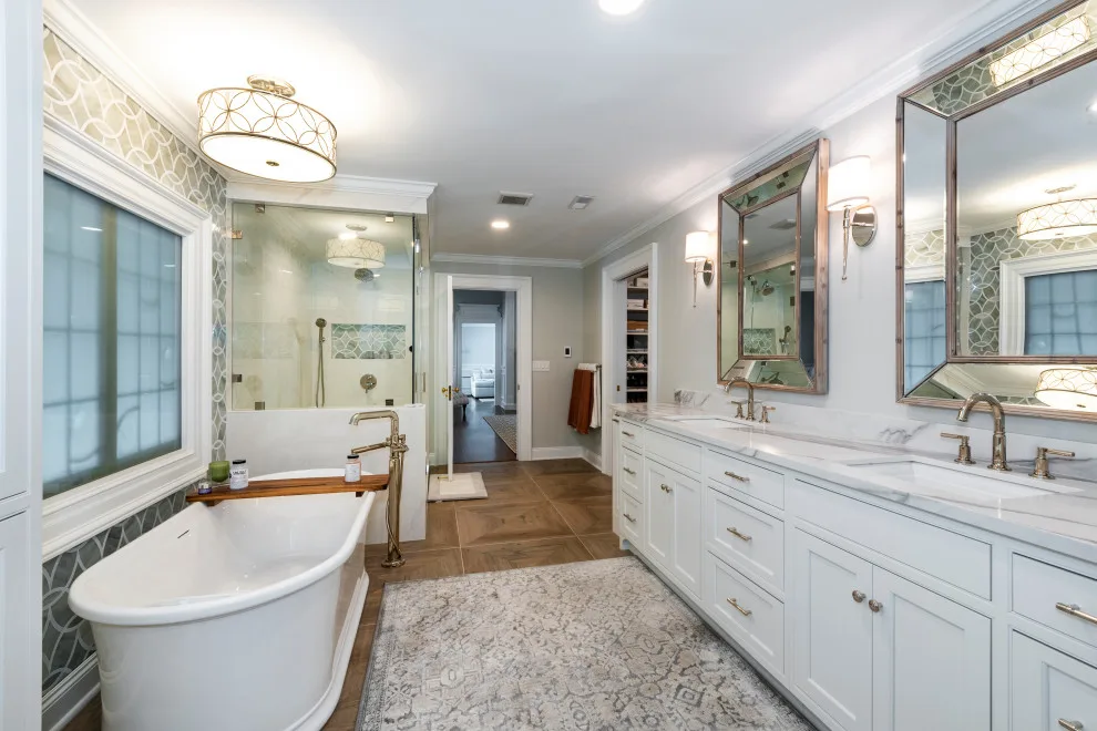 Gates Mills Primary and Guest Bathroom Remodel by Hurst Design Build Remodel - Photo 23