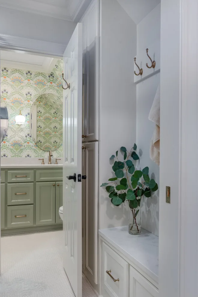 Golden Jack and Jill Bathroom by Jackson Construction, Inc. - Photo 5