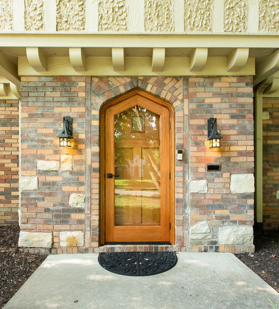 Tudor Style Front Door by Stumpff HomeWorks, LLC - Photo 5