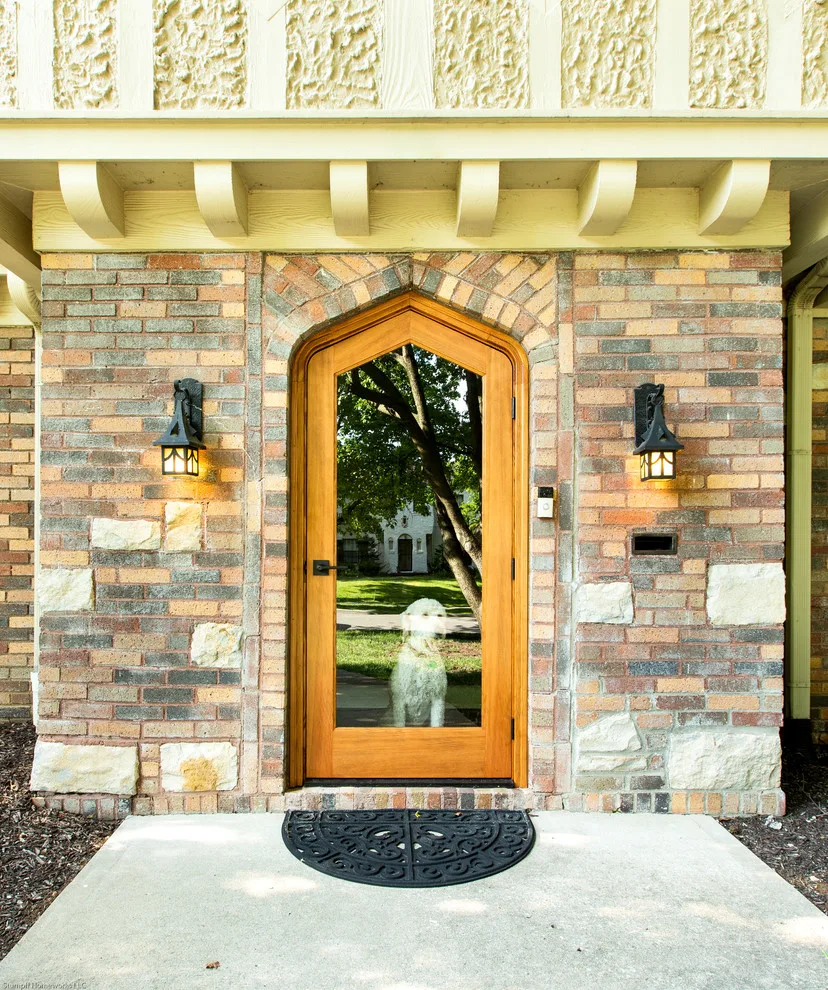Tudor Style Front Door by Stumpff HomeWorks, LLC - Photo 4