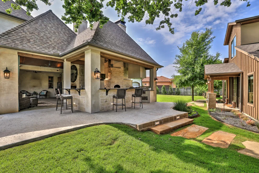 Gourmet Outdoor Cooking Area by Fred Parker Company, Inc. - Photo 16