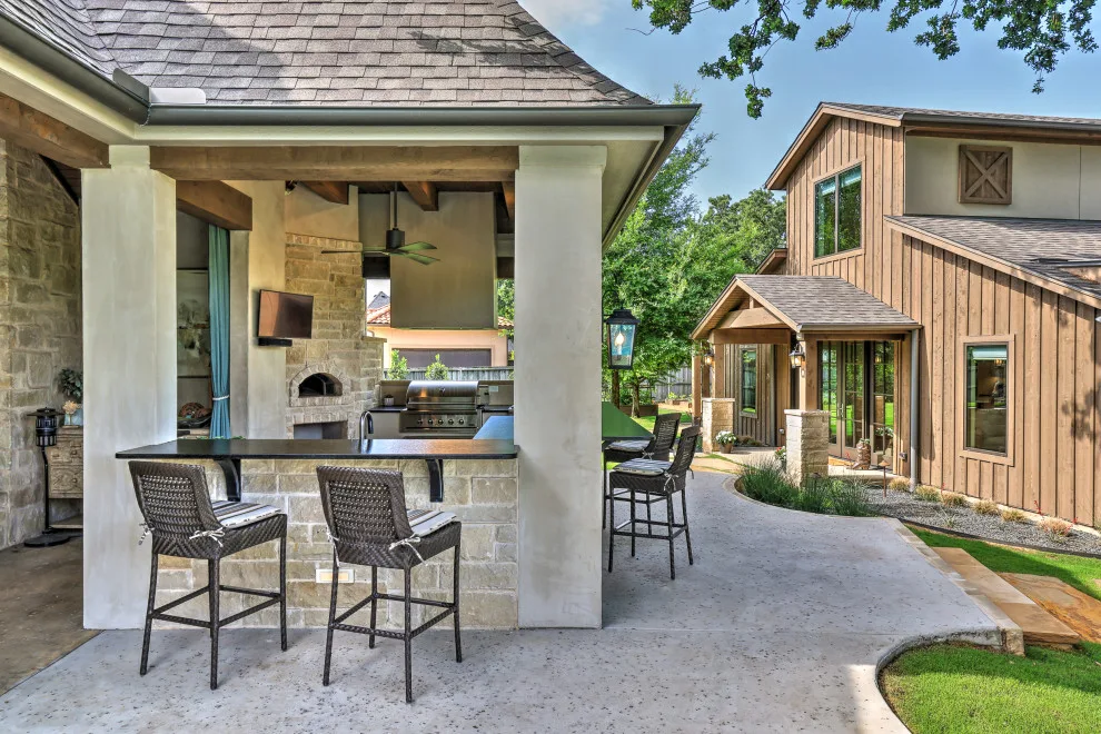Gourmet Outdoor Cooking Area by Fred Parker Company, Inc. - Photo 20