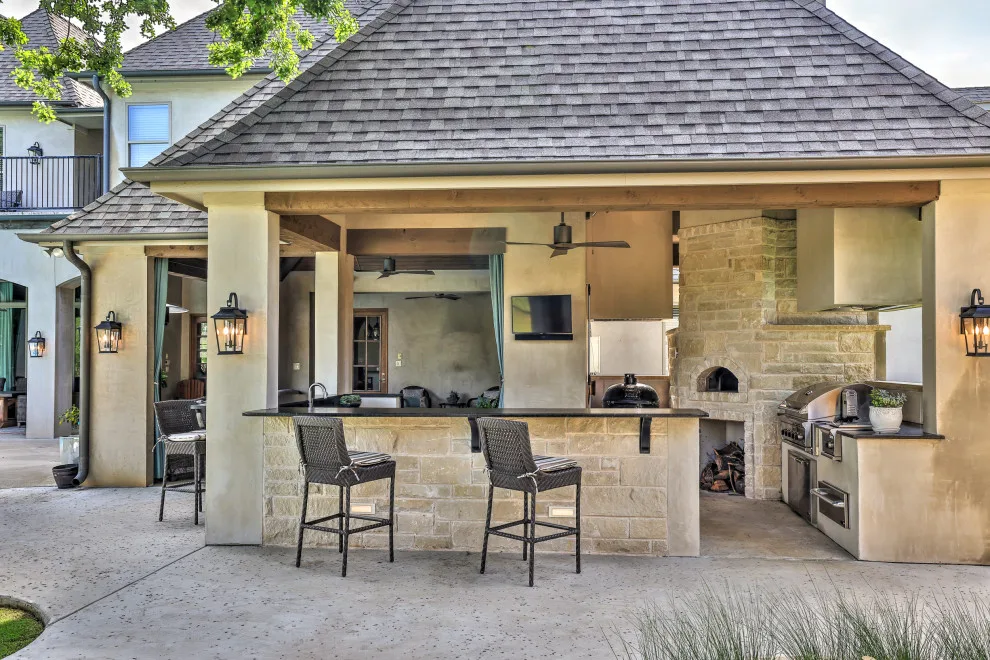 Gourmet Outdoor Cooking Area by Fred Parker Company, Inc. - Photo 24