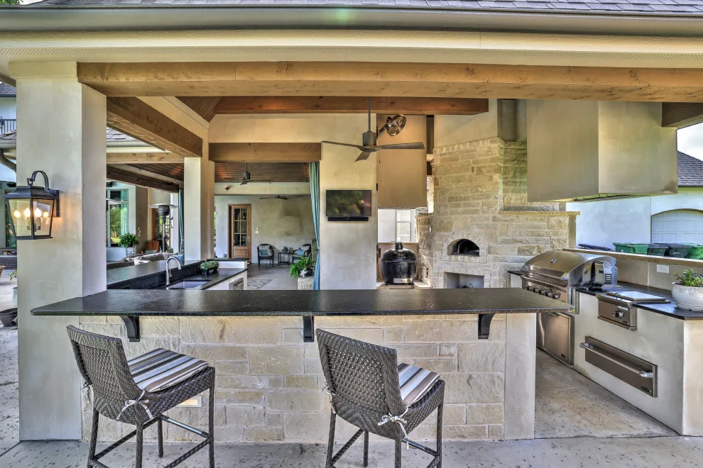 Gourmet Outdoor Cooking Area by Fred Parker Company, Inc. - Photo 27