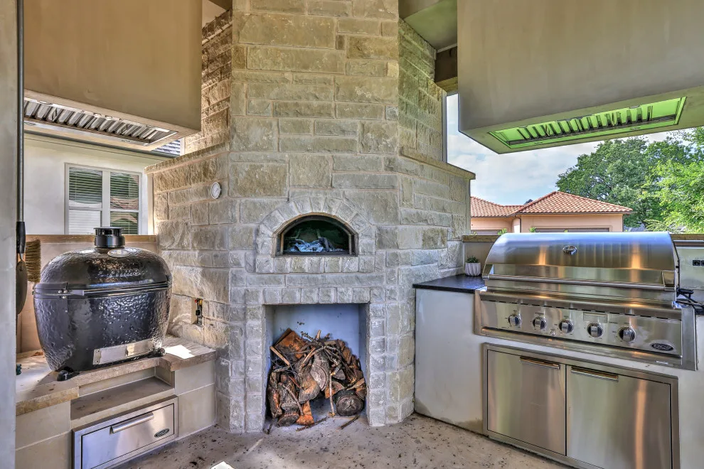 Gourmet Outdoor Cooking Area by Fred Parker Company, Inc. - Photo 12