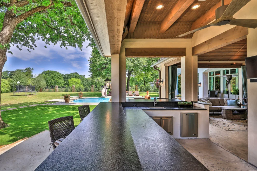 Gourmet Outdoor Cooking Area by Fred Parker Company, Inc. - Photo 9