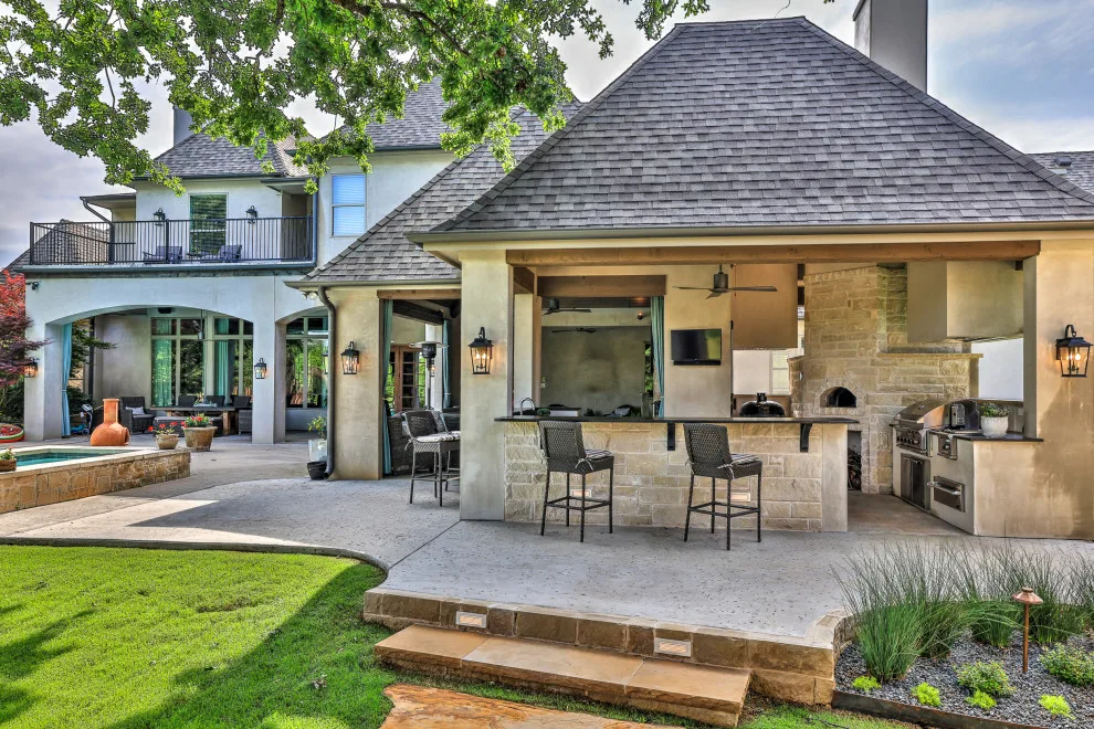 Gourmet Outdoor Cooking Area by Fred Parker Company, Inc. - Photo 22