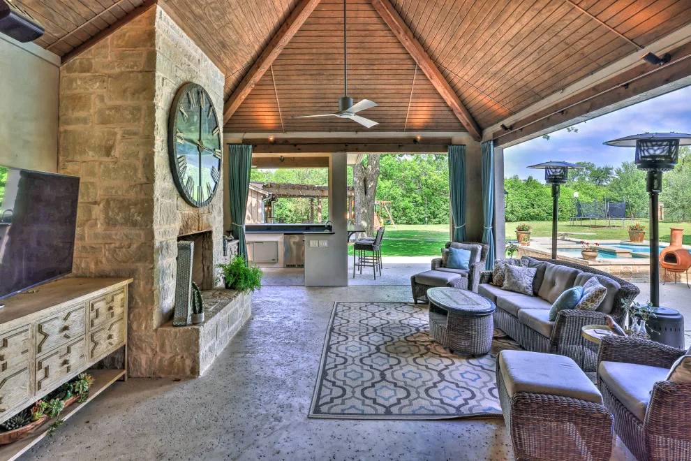 Gourmet Outdoor Cooking Area by Fred Parker Company, Inc. - Photo 14