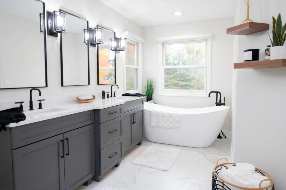 Grand Ledge Master Bath Renovation by Odd Fellows Contracting - Photo 3