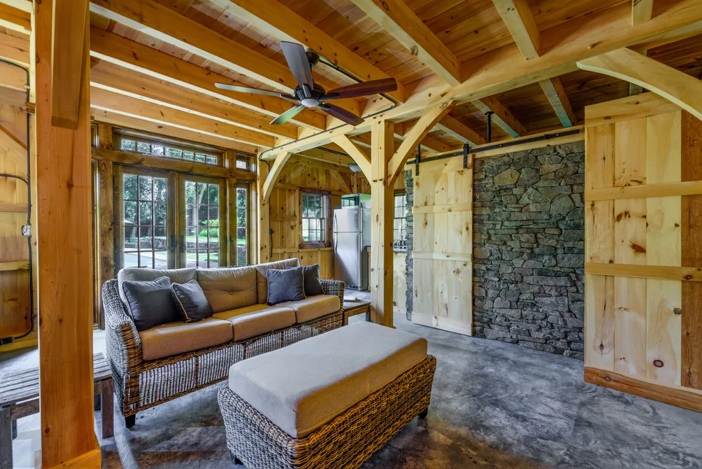 Greenwich Timber Frame Guest House by Gerety Building And Restoration - Photo 6