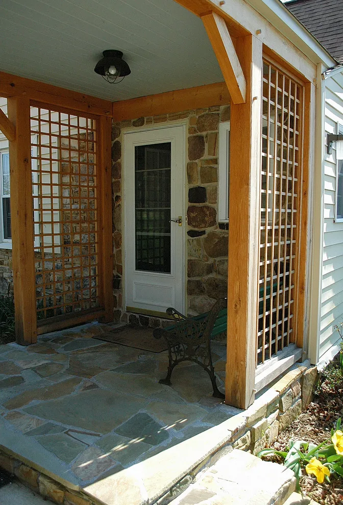 East Tennessee Heavy Timber Porte-Cochere by Homestead Timber Frames - Photo 2