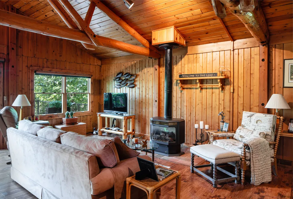 Secluded Lake Cabin Retreat by Trinity Design & Remodel - Photo 23
