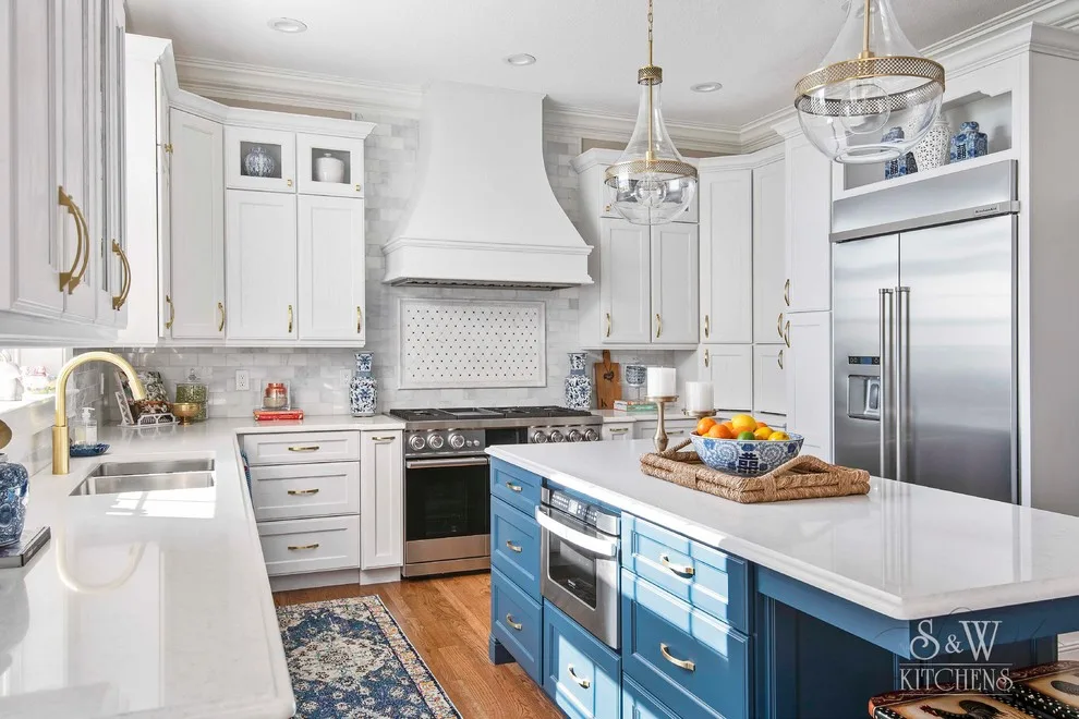 Golden Touch Kitchen and Butler's Pantry by Sarah Kraus Bartelson - S&W Kitchens - Photo 8