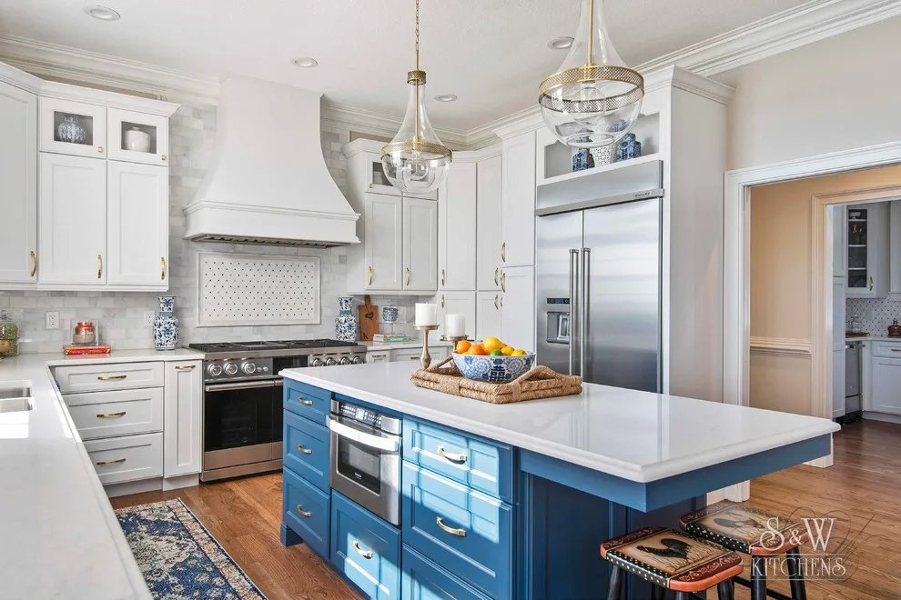Golden Touch Kitchen and Butler's Pantry by Sarah Kraus Bartelson - S&W Kitchens - Photo 12