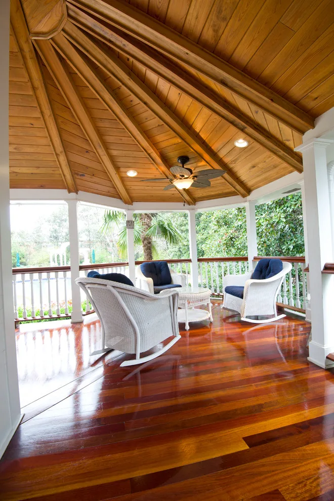 Heritage Pool House Extension and IPE Deck Construction by R&R Enterprises Inc - Photo 2