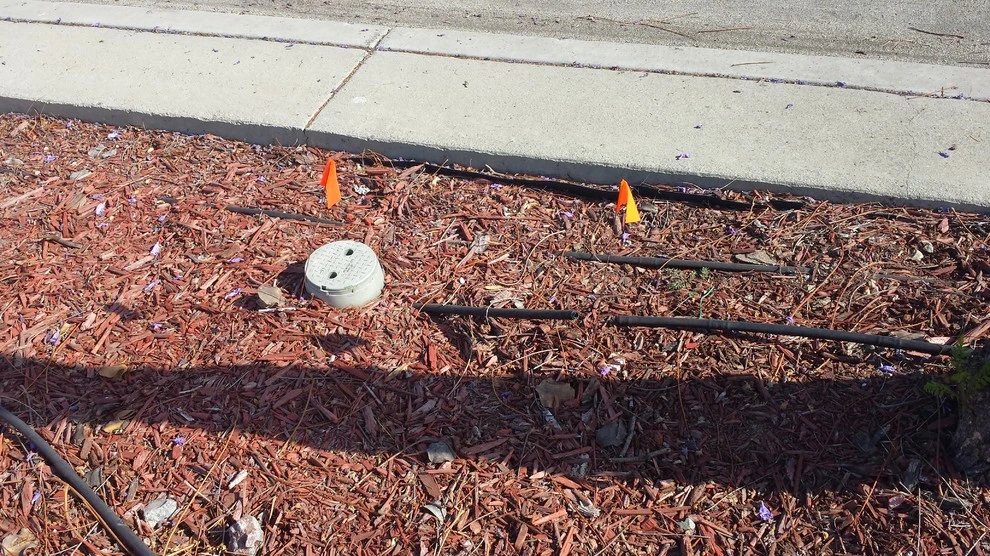 sprinkler repair by Krueger Property Investments - Photo 13