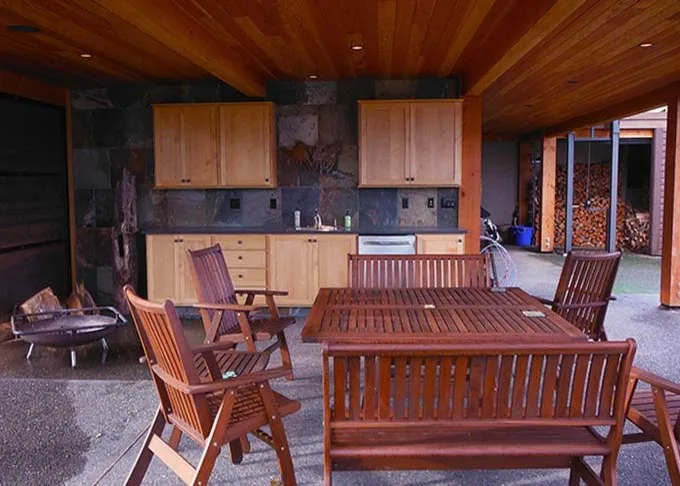 Hood River Outdoor Deck and Patio by Green Home Design + Build - Photo 4