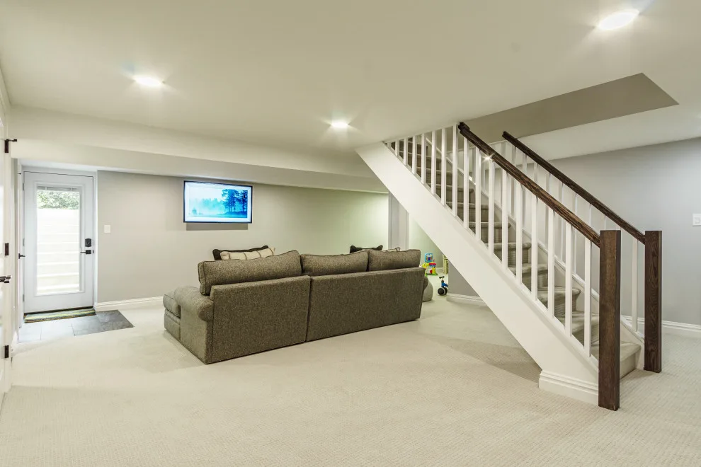 Huntington Basement Renovation with Structural Enhancements and External Access by Done Right Remodeling, Inc. - Photo 2