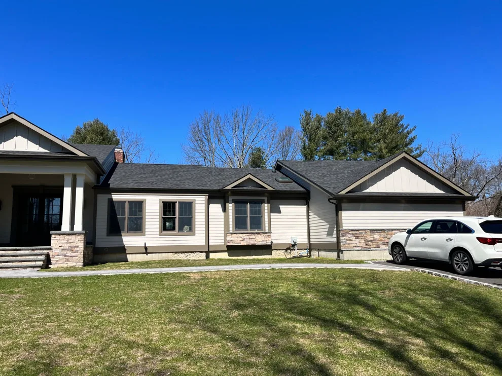 Huntington Hardie Cladding and Entrance Canopy by Done Right Remodeling, Inc. - Photo 6