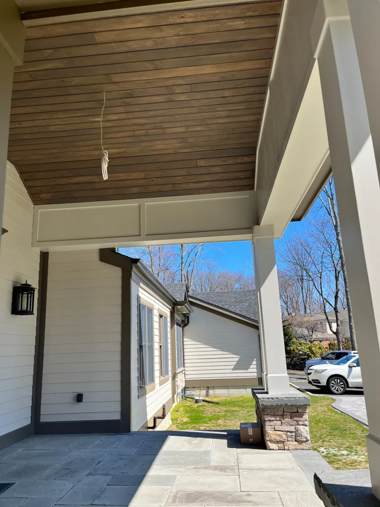 Huntington Hardie Cladding and Entrance Canopy by Done Right Remodeling, Inc. - Photo 11