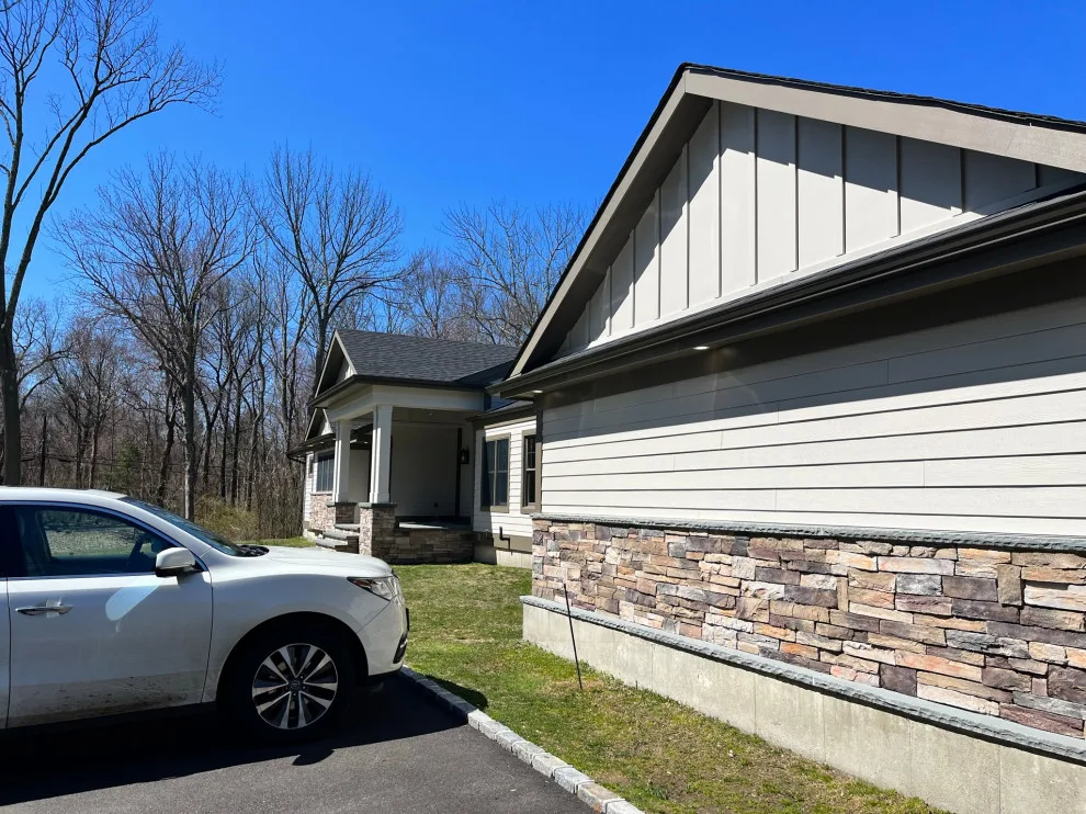 Huntington Hardie Cladding and Entrance Canopy by Done Right Remodeling, Inc. - Photo 14
