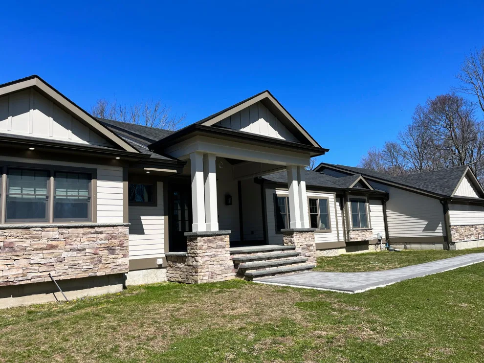 Huntington Hardie Cladding and Entrance Canopy by Done Right Remodeling, Inc. - Photo 18