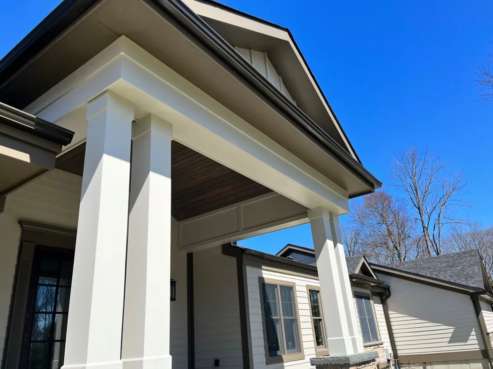 Huntington Hardie Cladding and Entrance Canopy by Done Right Remodeling, Inc. - Photo 16