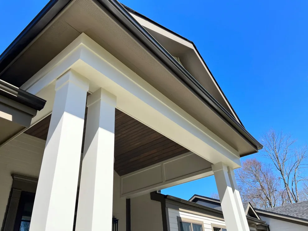 Huntington Hardie Cladding and Entrance Canopy by Done Right Remodeling, Inc. - Photo 9