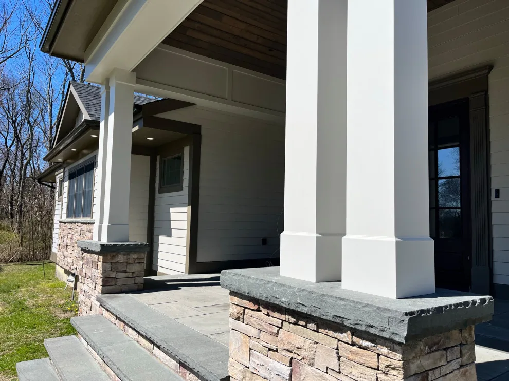 Huntington Hardie Cladding and Entrance Canopy by Done Right Remodeling, Inc. - Photo 10