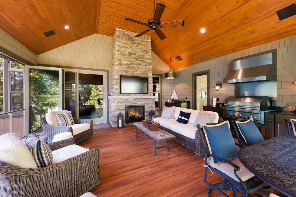 Indoor/Outdoor Retreat by EdgeWork Design Build - Photo 4