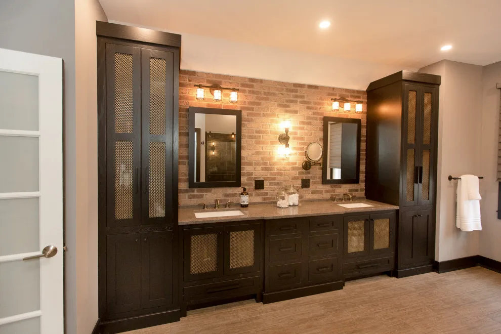 Blue Bell, PA Industrial Master Bathroom by Meridian Construction - Photo 31