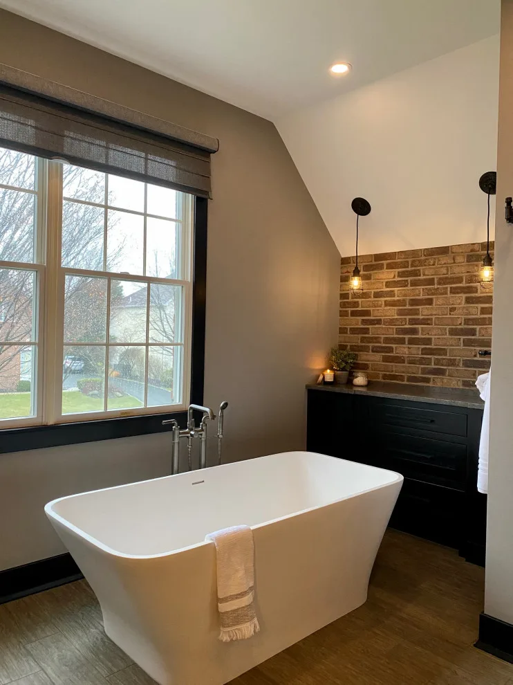 Blue Bell, PA Industrial Master Bathroom by Meridian Construction - Photo 20