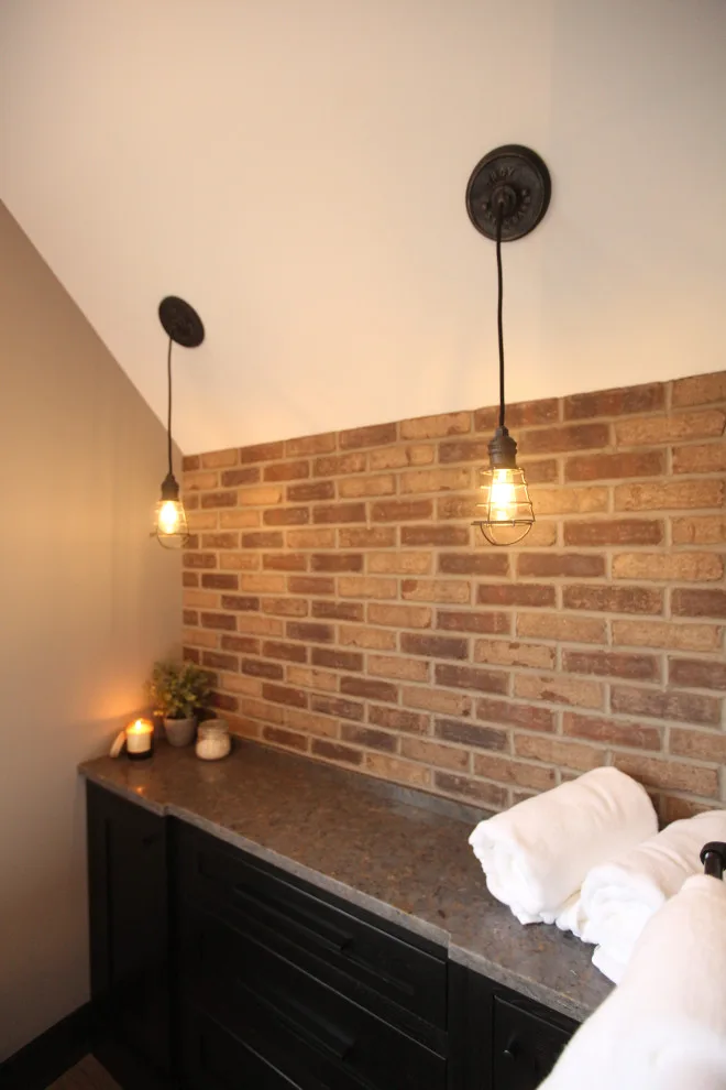 Blue Bell, PA Industrial Master Bathroom by Meridian Construction - Photo 22