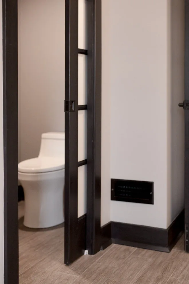 Blue Bell, PA Industrial Master Bathroom by Meridian Construction - Photo 16